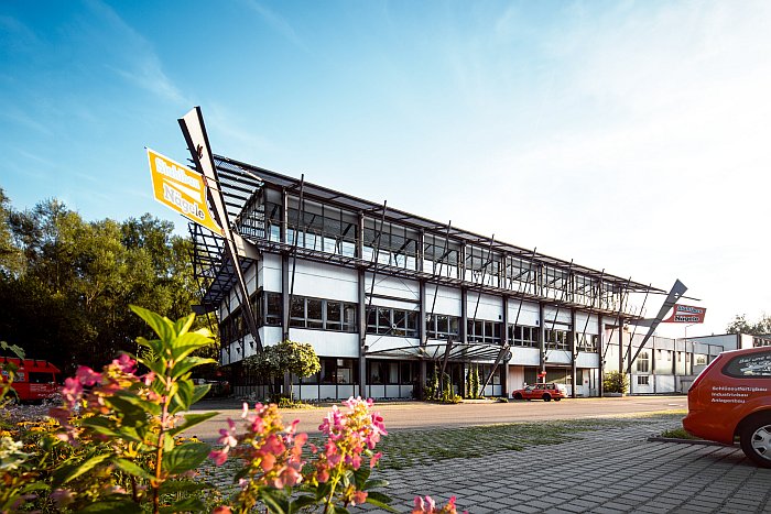 Firmengebäude der Stahlbau Nägele GmbH