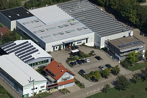 Luftbild Firmengelände Hagmann Zahnradfabrik